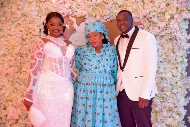 MARIAGE ROYAL- En images de la réception de Sophie Diop petite fille de Mbagnick Diop du MEDS et Lamine Ndaw fils de l'ex ministre au King Fhad