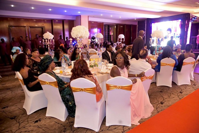 MARIAGE ROYAL- En images de la réception de Sophie Diop petite fille de Mbagnick Diop du MEDS et Lamine Ndaw fils de l'ex ministre au King Fhad