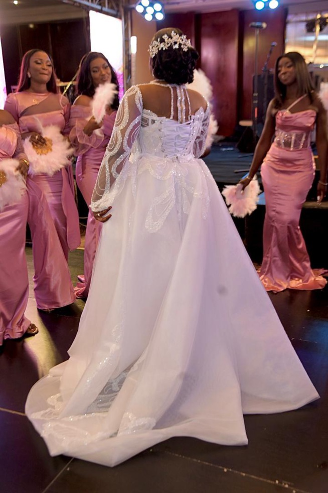 Réception de mariage entrée spectaculaire de la mariée Sophie Diop et son époux Lamine Ndaw au King Fhad.