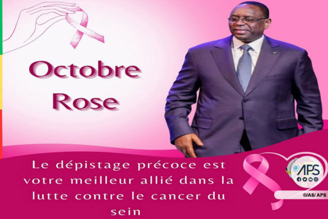 Santé-Octobre Rose : Macky Sall appelle à »parler ouvertement » du cancer du sein Santé-Octobre Rose : Macky Sall appelle à »parler ouvertement » du cancer du sein