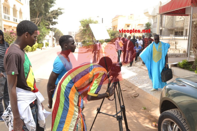 Avant prémiére du tournage de la nouvelle vidéo clip "Dou Dagne" de Pape Diouf: La surprise du 04 avril au Dock de Pullman. Regardez