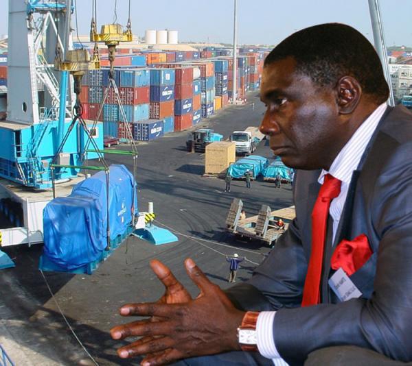 Cheikh Kanté, gérant de la société avec laquelle le Port a signé une convention de partenariat avec 1 milliard de capital