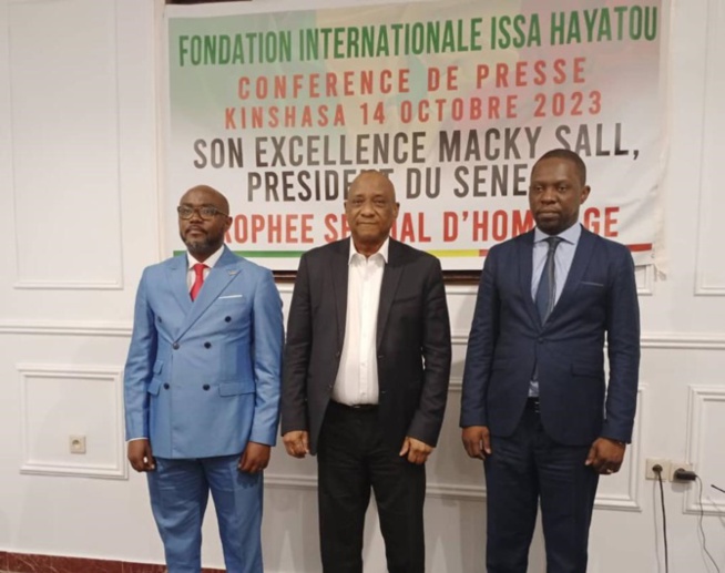 Le Président Macky Sall, Lauréat du Trophée Spécial pour le Leadership et la Paix en Afrique : l’hommage de M Anoï Niniba Castro, pdt de la Fondation Issa Hayatou Le Président Macky Sall, Lauréat du Trophée Spécial pour le Leadership et la Paix en Afrique : l’hommage de M Anoï Niniba Castro, pdt de la Fondation Issa Hayatou