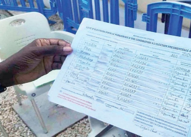 Opérations de collecte de parrainages : La CDP met en garde les candidats contre le détournement de données à caractère personnel Opérations de collecte de parrainages : La CDP met en garde les candidats contre le détournement de données à caractère personnel