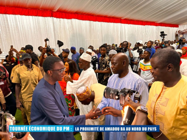 En tournée économique à Saint-Louis : Arrivée du Premier Ministre Amadou Bâ à Ross Bétho En tournée économique à Saint-Louis : Arrivée du Premier Ministre Amadou Bâ à Ross Bétho