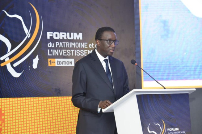 Forum économique / Amadou Bâ, Premier ministre du Sénégal: 