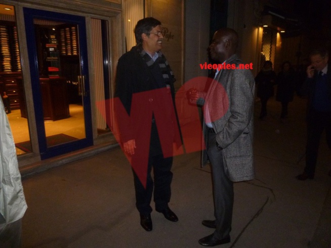 Les images de Modou Lo et Bombardier chez le parrain du combat Pape Ndiaye à Paris Les images de Modou Lo et Bombardier chez le parrain du combat Pape Ndiaye à Paris