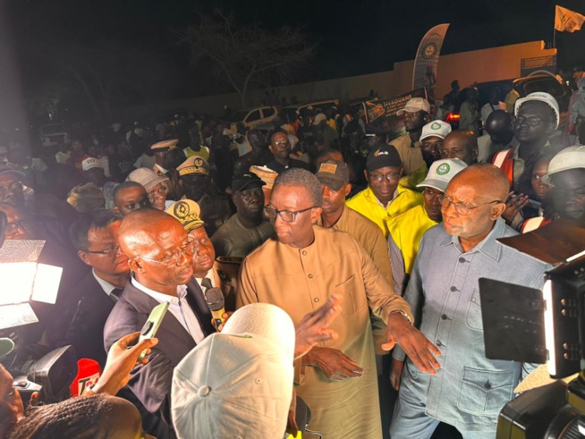 Pire : Le Khalife vante les réalisations du Président Macky SALL et prie pour le PM Amadou BA Pire : Le Khalife vante les réalisations du Président Macky SALL et prie pour le PM Amadou BA