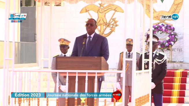 Journée nationale des Forces armées 2023 : L’intégralité du discours du président Macky Sall …. Journée nationale des Forces armées 2023 : L’intégralité du discours du président Macky Sall ….