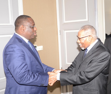 Macky Sall reçoit le président de la BID Macky Sall reçoit le président de la BID