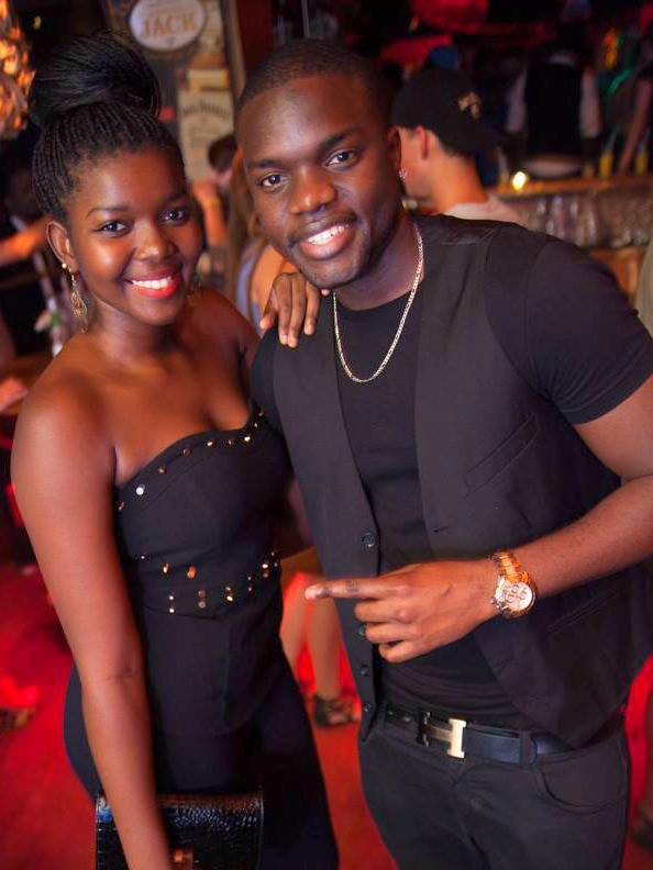 Etienne et Myriam, les deux enfants d'Ousmane Tanor Dieng.