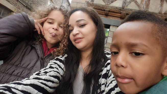 Agnès et ses deux bébés d’amour !