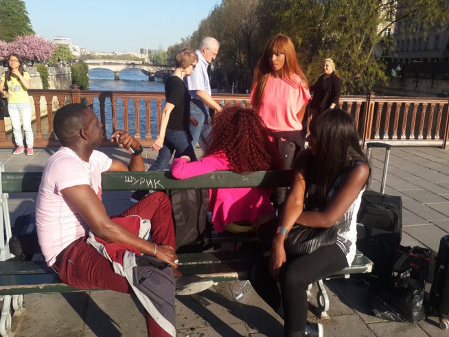 Les images de la nouvelle vidéo de Jule Danseman le nouveau chouchou des Parisiens avec Art bi Management.