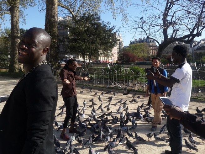 Les images de la nouvelle vidéo de Jule Danseman le nouveau chouchou des Parisiens avec Art bi Management.