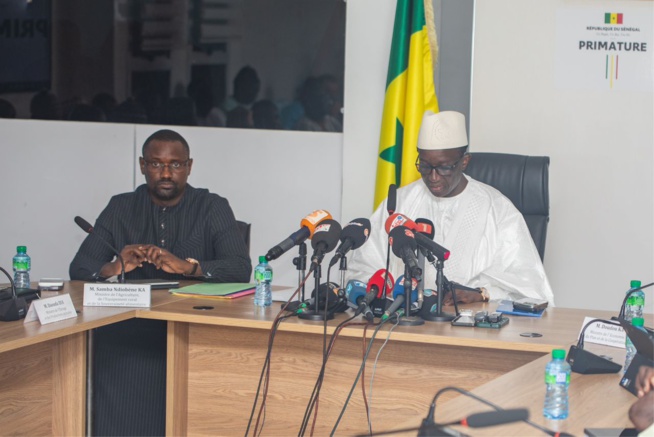 CONSEIL INTERMINISTÉRIEL SUR LA CAMPAGNE DE COMMERCIALISATION ARACHIDIERE CONSEIL INTERMINISTÉRIEL SUR LA CAMPAGNE DE COMMERCIALISATION ARACHIDIERE