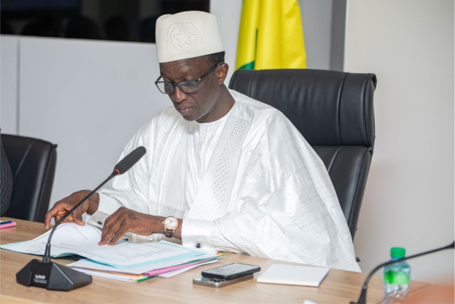 CONSEIL INTERMINISTÉRIEL SUR LA CAMPAGNE DE COMMERCIALISATION ARACHIDIERE CONSEIL INTERMINISTÉRIEL SUR LA CAMPAGNE DE COMMERCIALISATION ARACHIDIERE