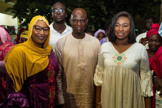 Saint Louis: Diéguy Diop rend un bel hommage à la Ministre Victorine A. Ndeye Saint Louis: Diéguy Diop rend un bel hommage à la Ministre Victorine A. Ndeye