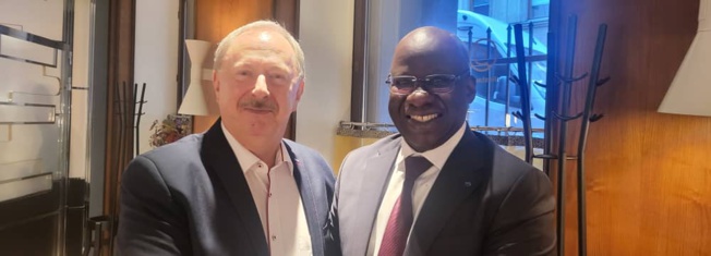 Le Président Mbagnick Diop du MEDS en mission économique à Helsinki au Finland.