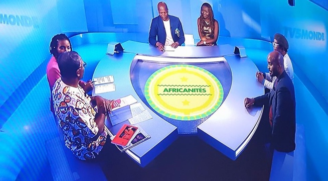 Coumba Gawlo Seck à l'emission 'Africanités' de Tv5 Coumba Gawlo Seck à l'emission 'Africanités' de Tv5