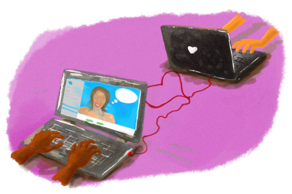 L’amour par Skype, entre l’Europe et l’Afrique L’amour par Skype, entre l’Europe et l’Afrique