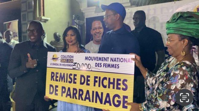 Mame Boye Diao récolte 35 000 parrainages Mame Boye Diao récolte 35 000 parrainages