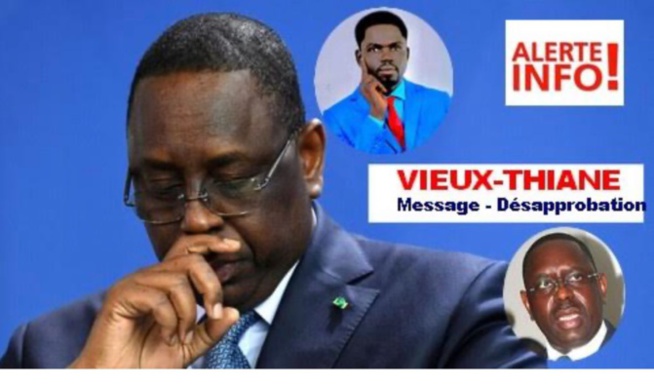Message de Vieux Thiane : « Excellence, M. Macky Sall, je ne vous écris pas pour vous critiquer ou vous dénigrer…Cependant… » Message de Vieux Thiane : « Excellence, M. Macky Sall, je ne vous écris pas pour vous critiquer ou vous dénigrer…Cependant… »