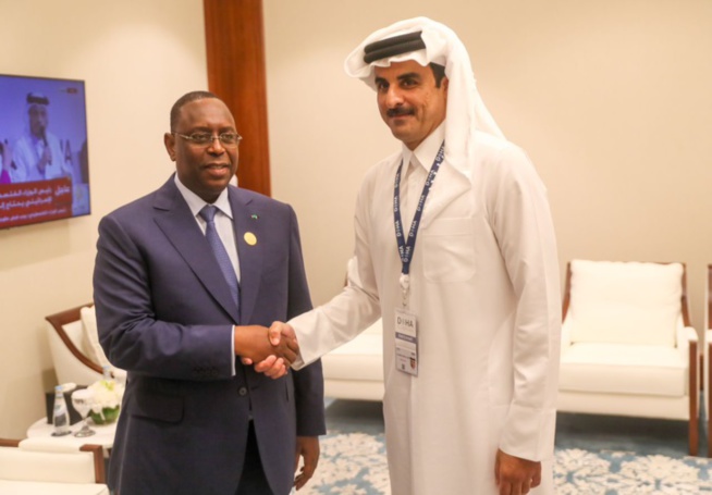 Forum de Doha/ Investissements au Sénégal: Tête à tête du Président Sall avec l'Emir sur comment " construire des futurs communs" Forum de Doha/ Investissements au Sénégal: Tête à tête du Président Sall avec l'Emir sur comment " construire des futurs communs"