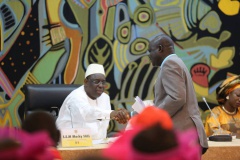 1er mai: Quelques images de la traditionnelle remise des cahiers de doléances au Palais 1er mai: Quelques images de la traditionnelle remise des cahiers de doléances au Palais