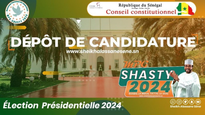 Présidentielle 2024 : Sheikh Alassane Sène déposé sa candidature au Conseil Conseil Présidentielle 2024 : Sheikh Alassane Sène déposé sa candidature au Conseil Conseil