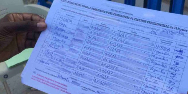 Présidentielle 2024: Liste des 21 membres de la commission de vérification des parrainages Présidentielle 2024: Liste des 21 membres de la commission de vérification des parrainages