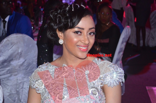 Madame Seck Sokhna Aidara très ravissante à l'anniversaire de son mari