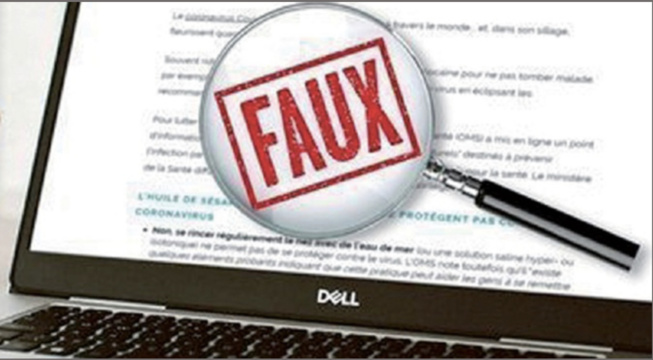 Fake news : La CENA alerte sur une fausse nouvelle portant vérification d’une inscription sur le fichier électoral. Fake news : La CENA alerte sur une fausse nouvelle portant vérification d’une inscription sur le fichier électoral.