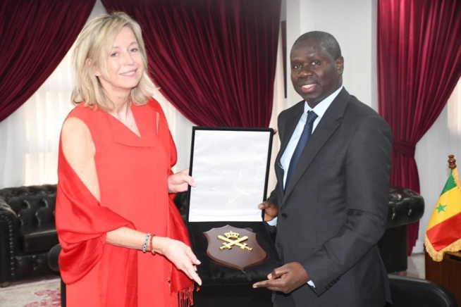 Coopération bilatérale: Le Ministre des Forces armées Me El Hadj Omar YOUM reçoit son homologue néerlandais Coopération bilatérale: Le Ministre des Forces armées Me El Hadj Omar YOUM reçoit son homologue néerlandais