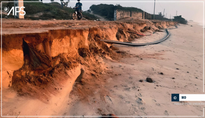 Son quai de pêche endommagé par des vagues: Kafountine sonne l’alarme face à l’avancée de la mer Son quai de pêche endommagé par des vagues: Kafountine sonne l’alarme face à l’avancée de la mer