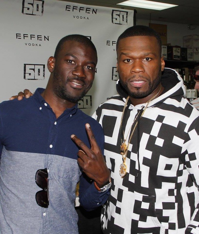 Le paparazzi Gomis en compagnie de 50 Cent aux USA; Le paparazzi Gomis en compagnie de 50 Cent aux USA;