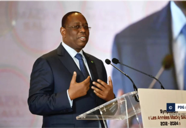 Macky Sall au symposium consacré à ses douze années de gouvernance : « Il n’y aura pas de paix pour ceux qui veulent instaurer le chaos dans le pays » Macky Sall au symposium consacré à ses douze années de gouvernance : « Il n’y aura pas de paix pour ceux qui veulent instaurer le chaos dans le pays »