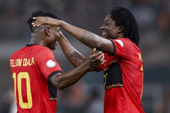 CAN 2023: Très puissant Angola humilie la Namibie et rallie les quarts de finale CAN 2023: Très puissant Angola humilie la Namibie et rallie les quarts de finale