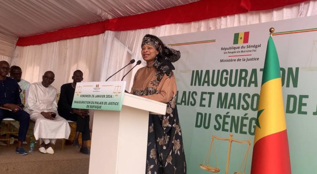 Inauguration du Palais de Justice de Rufisque : Un pas vers la modernisation de la justice Inauguration du Palais de Justice de Rufisque : Un pas vers la modernisation de la justice
