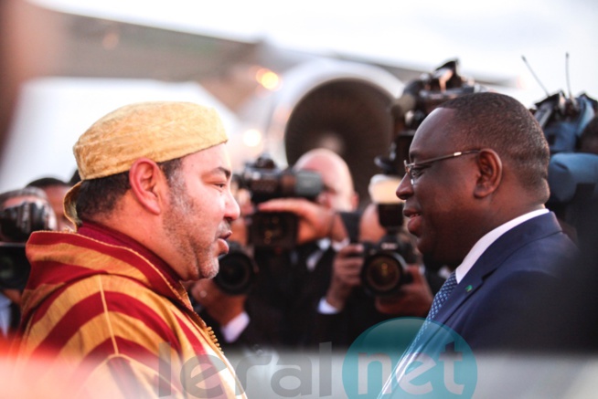 Arrivée de Mohamed VI à Dakar Arrivée de Mohamed VI à Dakar
