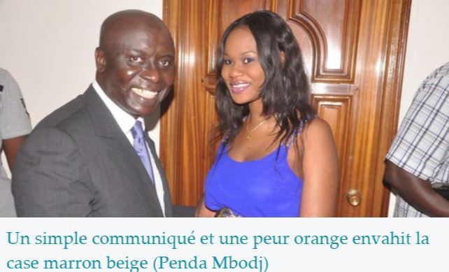 Un simple communiqué et une peur orange envahit la case marron beige (Penda Mbodj) Un simple communiqué et une peur orange envahit la case marron beige (Penda Mbodj)