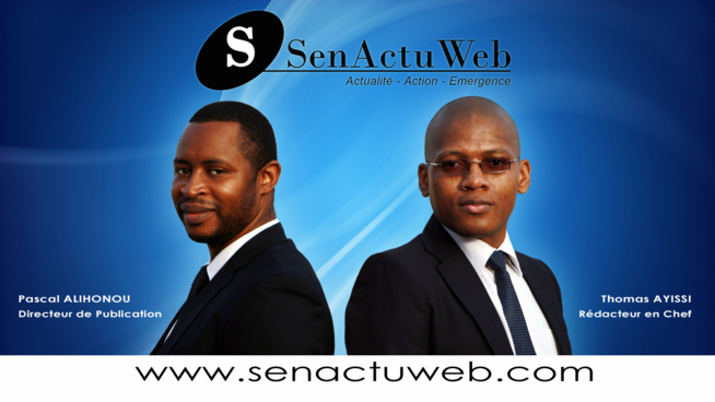 Thoma Ayissi et Pascal Ahouou les deux ex journalistes de Walf Tv lance le site senactuweb.