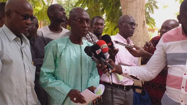 Grève : Le Syndicat National des Travailleurs de l’hydraulique bat le macadam Grève : Le Syndicat National des Travailleurs de l’hydraulique bat le macadam