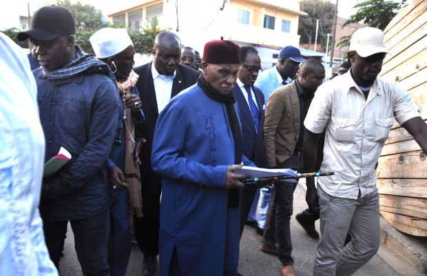La maison de Abdoulaye Wade prend feu La maison de Abdoulaye Wade prend feu