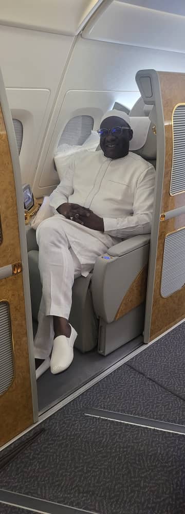 Le Président Mbagnick Diop, après son pèlerinage à la Mecque et Medine fait Cap sur le Sénégal. Le Président Mbagnick Diop, après son pèlerinage à la Mecque et Medine fait Cap sur le Sénégal.