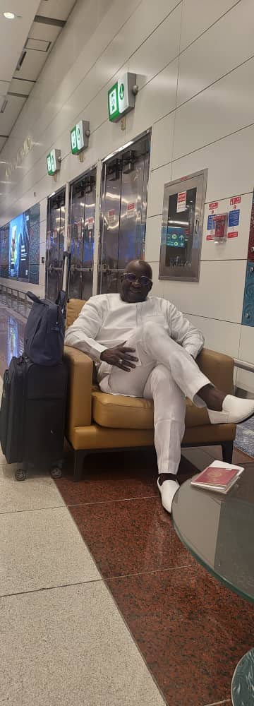 Le Président Mbagnick Diop, après son pèlerinage à la Mecque et Medine fait Cap sur le Sénégal. Le Président Mbagnick Diop, après son pèlerinage à la Mecque et Medine fait Cap sur le Sénégal.
