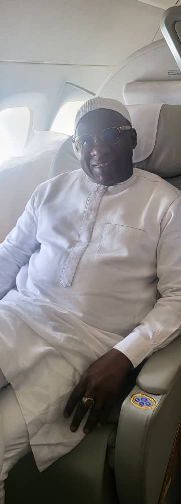 Le Président Mbagnick Diop, après son pèlerinage à la Mecque et Medine fait Cap sur le Sénégal. Le Président Mbagnick Diop, après son pèlerinage à la Mecque et Medine fait Cap sur le Sénégal.