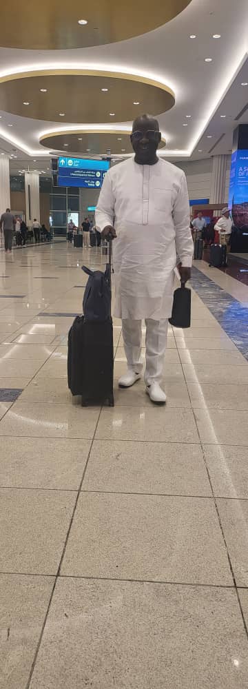Le Président Mbagnick Diop, après son pèlerinage à la Mecque et Medine fait Cap sur le Sénégal. Le Président Mbagnick Diop, après son pèlerinage à la Mecque et Medine fait Cap sur le Sénégal.