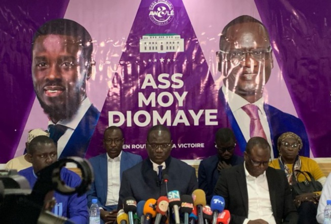 Présidentielle du 24 mars : la coalition Abdourahmane Diouf rejoint Diomaye Président Présidentielle du 24 mars : la coalition Abdourahmane Diouf rejoint Diomaye Président