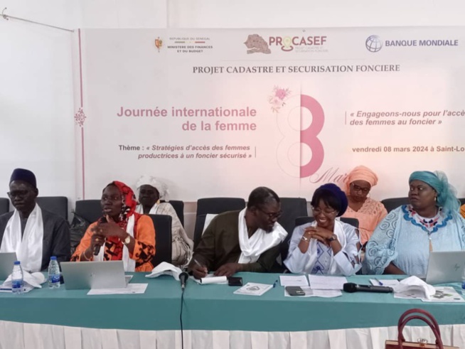 Saint-Louis/ Journée internationale de la femme: Le PROCASEF souhaite octroyer 150 mille titres d'affectation des terres agricoles aux femmes Saint-Louis/ Journée internationale de la femme: Le PROCASEF souhaite octroyer 150 mille titres d'affectation des terres agricoles aux femmes