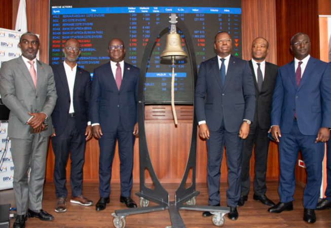 Marché obligataire : La BRVM admet à sa cote l’emprunt Fidelis Finance Cap25 7% 2023-2028 Marché obligataire : La BRVM admet à sa cote l’emprunt Fidelis Finance Cap25 7% 2023-2028